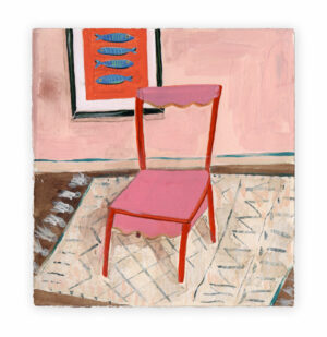 solo chair painting emma howell original